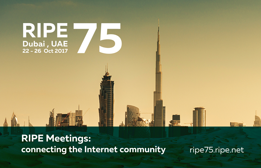 RIPE 75 Digital Banner